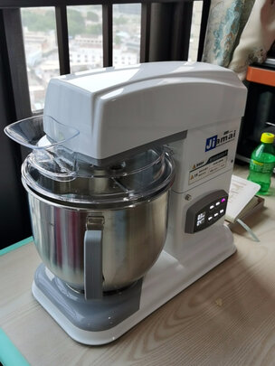 佳麦电子式多功能厨师机揉面机商用家用搅拌机奶油机全自动和面机JM7LGS（电子版） 电子版-经典白