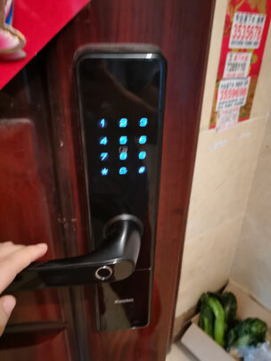 凯迪仕指纹锁一周使用彻底爱上了吗