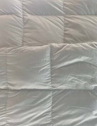京东京造90%知芯白鸭绒被极度喜欢感受反馈