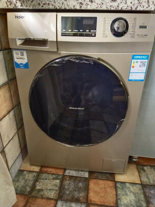 海尔G100108HB12G滚筒洗衣机|外观展示海尔G100108HB12G洗烘一体机怎么样?用后一周说真相？