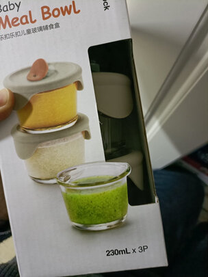 儿童玻璃辅食盒
