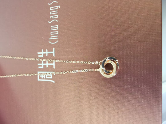 玫瑰金项链