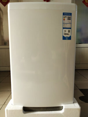 海尔（Haier)变频波轮洗衣机全自动 智能称重量衣进水 健康桶自洁 8KG EB80BM029