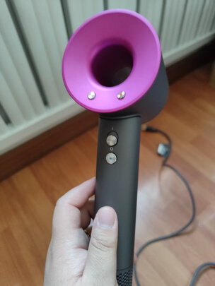 戴森(Dyson) 新一代吹风机 Dyson Supersonic 电吹风 负离子 进口家用 礼物推荐 HD08 紫红色