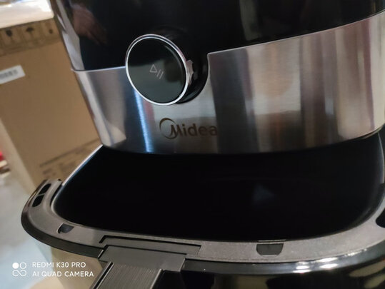 %title插图%num 美的(Midea)空气炸锅6.5L大容量 无油低脂煎炸锅 精准控温 智能家用多功能空气烤箱电炸锅 KZ65P101