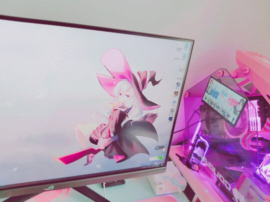华硕 玩家国度ROG 27英寸电竞显示器 游戏 2K Fast IPS 1ms灰阶 超频170Hz G-SYNC兼容 HDR400 XG279Q绝杀