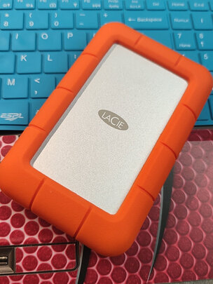 雷孜LaCie 1TB Type-C/USB3.1 移动硬盘 Rugged 2.5英寸 便携三防 希捷高端品牌