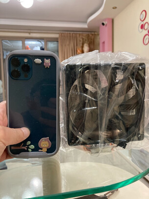 %title插图%num 超频三(PCCOOLER)东海X5 CPU散热器(多平台/支持AM4/1151/1200/5热管/PWM温控/12CM风扇/附带硅脂)