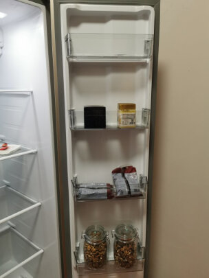 创维(SKYWORTH) 450升双变频风冷无霜冰箱对开门冰箱双开门家用电冰箱除菌率99.9%超薄嵌入W450BP