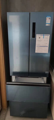 TCL437升双变频风冷无霜法式多门对开门电冰箱 COS巡航杀菌一级能效 wifi智联 以旧换新R437T7-D湛苍蓝