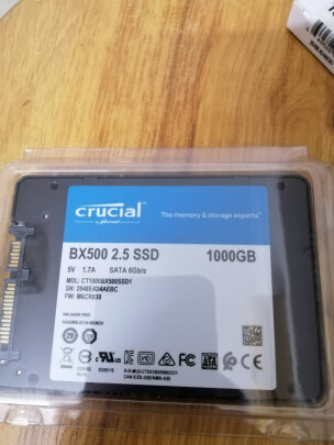 Crucial CT1000BX500SSD1到底怎么样？兼容性好不好？质量上乘吗？