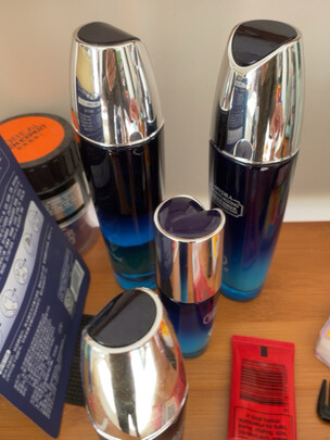 十月天使 孕妇护肤品套组 蓝睡莲保湿补水礼盒6件套（洁面+水+乳+精华+眼霜+气垫cc+卸妆水+4片面膜）