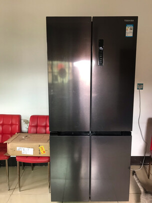 东芝冰箱 雾语系列 515升十字对开门冰箱 雾化保鲜科技 空间净味 风冷无霜 一级变频 GR-RF535WE-PM137绸缎灰