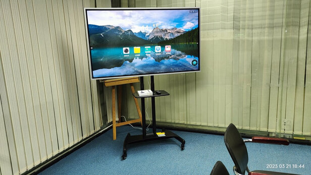 AOC65英寸4K智能会议平板电视触屏视频会议一体机教学电子白板智慧屏商用显示65T12S+推车+两件套怎么样