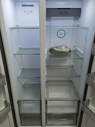 美的(Midea)542升变频一级能效对开双门家用冰箱智能家电风冷无霜BCD-542WKPZM(E)母婴存储空间