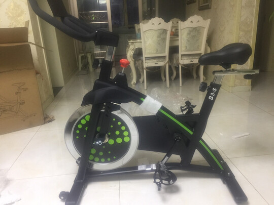 舒华官方旗舰动感单车家用智能室内自行车磁控静音运动健身器材脚踏车 【磁控阻力】时尚智能3100S