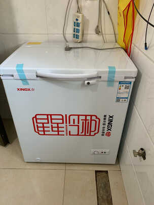 星星（XINGX） 140升 家用小冰柜 冷冻冷藏转换冷柜 单温母婴母乳冰箱 安全门锁 顶开门 BD/BC-140E