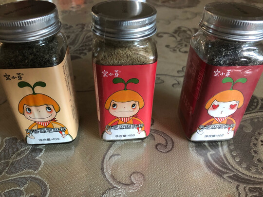 黑芝麻虾皮粉
