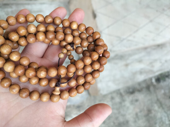 檀香手串