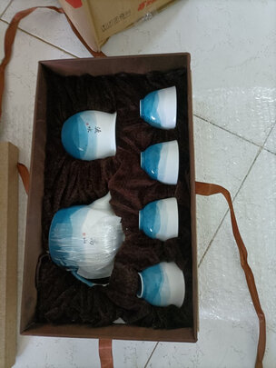 功夫茶具|用户揭秘景德镇高山流水-云镜套组功夫茶具好吗,入手解密评测真相