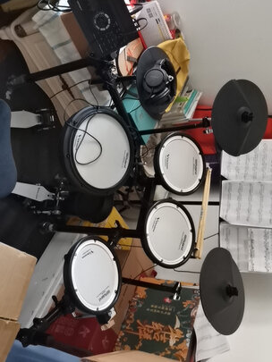 Roland罗兰电子鼓TD系列成人儿童专业演奏电子鼓架子鼓 【五鼓四镲】TD17KVX+DM35S音箱+豪礼
