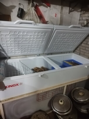 星星XINGX718冰柜，商用大容量冷冻柜，保鲜速冻一体，好用吗？ - 淘实惠