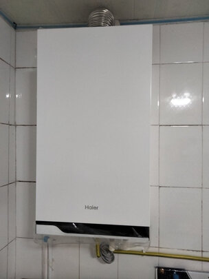 海尔（Haier）冷凝式壁挂炉 燃气采暖炉 锅炉暖气片地暖全屋热水器恒温洗浴两用一级能效省气 20HN1【节能20%】20KW（50-120平）