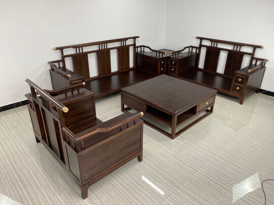 景腾沙发新中式乌金木优缺点详解分析爆料,入手2周说说我的感受