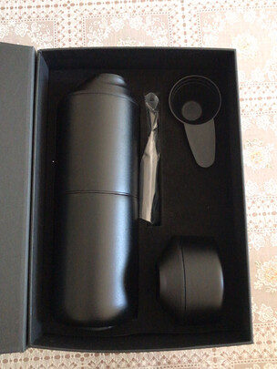 唯地【lavida】旅行者T2便携咖啡机家用一盖双口磨豆机小型半自动手冲咖啡机 全新升级T2（黑色）旅行者+专属豪礼