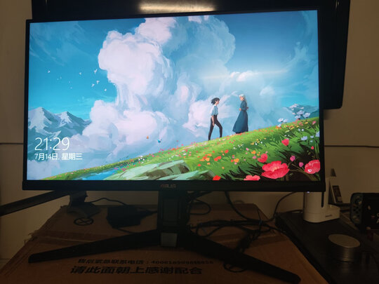 %title插图%num 华硕TUF 电竞小金刚Max 27英寸游戏显示器 超频170Hz 2K IPS G-sync兼容 HDR400 旋转升降/音响 VG27AQL1A