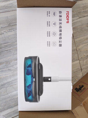 %title插图%num 睿米吸尘器家用自清洁新品无线手持式吸拖擦一体机拖洗地机床上地毯除螨NEX S 水墨白