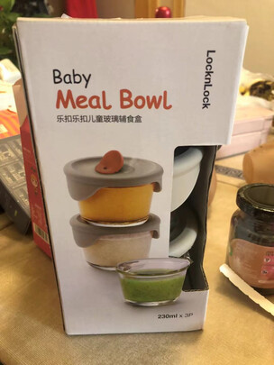 儿童玻璃辅食盒