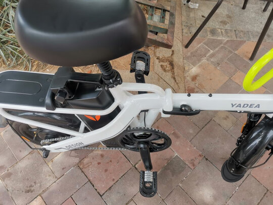 说一说雅迪yadeaf7电动折叠车大家使用体验告诉大家真相