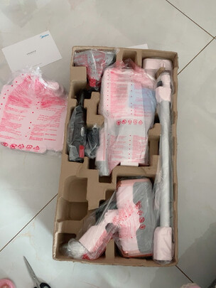 美的（Midea）无线手持充电吸尘器P6M 家用强力除螨 宠物适用120AW大吸力 吸拖一体 高端手持P6