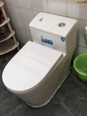尊驰卫浴大管道马桶超漩式强劲大冲力坐便器黑色节水静音座便器盖板静音缓降抽水马桶8508 【经典白色-白盖】大管道大冲力-300/400坑距