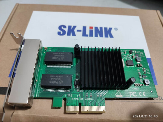 SK-LINK SK-I350-T4好不好啊，速度快吗？传输快捷吗？