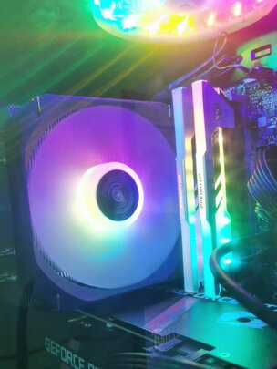 %title插图%num 超频三(PCCOOLER)东海S7 CPU散热器 (双塔/6热管/SRGB双风扇/支持2066/1200/AM4)