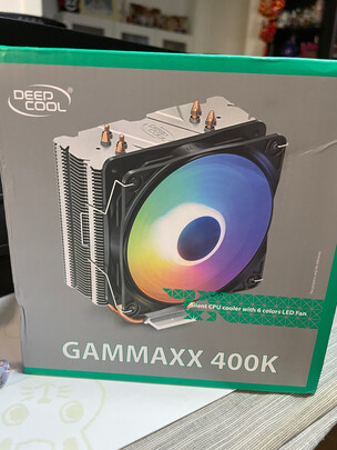 %title插图%num 九州风神(DEEPCOOL) 玄冰400 CPU散热器(多平台/支持AM4/4热管/智能温控/幻彩/12CM风扇/附带硅脂)