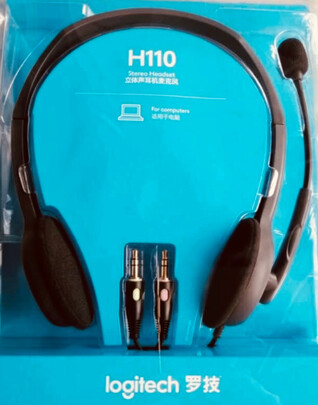 %title插图%num 罗技(Logitech)H340 立体声USB耳机 带麦克风话筒 电脑笔记本办公耳麦 黑色