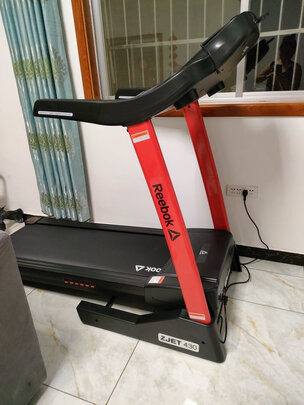 %title插图%num Reebok/锐步ZJET430黑色跑步机家用款静音小型可折叠减震电动健身器材 阿迪达斯旗下品牌【减震升级款ZJET】