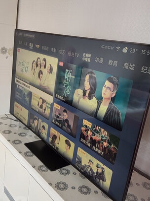 小米电视6 至尊版 55英寸 4K QLED 百级分区背光 4.5+64GB 远场语音MEMC防抖 游戏智能平板电视机L55M7-Z1