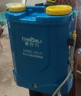 超农力 农用充电锂电池电动喷雾器背负式农药高压消毒机杀菌消杀喷雾