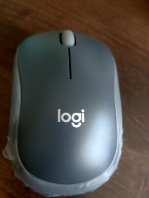 %title插图%num 罗技(Logitech)M185鼠标 无线鼠标 办公鼠标 对称鼠标 黑色灰边 带无线2.4G接收器