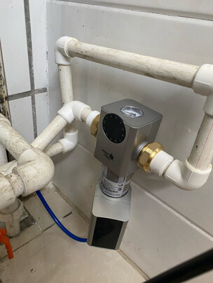 【智能隔铅款】海尔（Haier）摩羯座前置过滤器4T大通量家用全屋净水器自来水过滤器家用前置净水器 摩羯座4T大通量智能过滤器