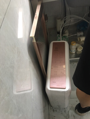 沁园（TRULIVA）【加热净水器】厨下式高端家用净水器RO反渗透5级精滤3档水温 厨下式净热一体纯水机KRT8800H