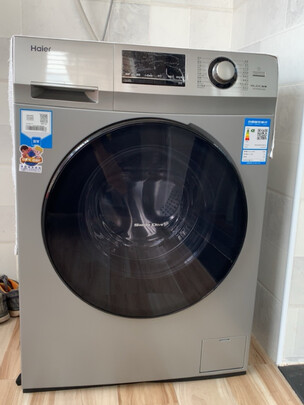 海尔（Haier）滚筒洗衣机全自动 高温除菌蒸汽除螨 10KG洗烘一体 BLDC变频电机 EG100HB129S