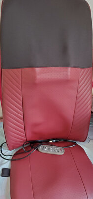 %title插图%num 傲胜(OSIM)OS-260按摩坐垫 按摩椅靠垫 颈部背部腰部按摩背垫 颈椎按摩器材 欢乐红