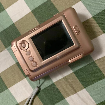 富士instax立拍立得 数模一次成像相机（具有手机照片打印功能）mini Liplay 腮红金