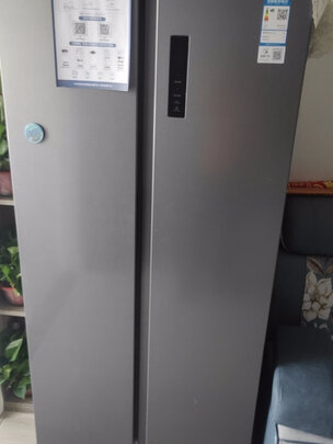 %title插图%num 美的(Midea)慧鲜系列 470升对开门冰箱双门一级能效变频风冷无霜智能家电超薄双开门净味纤薄冰箱