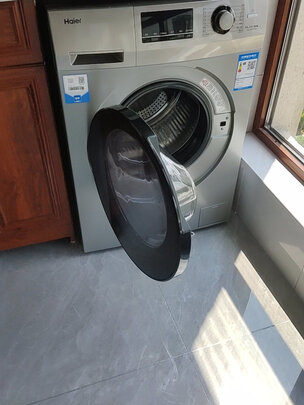 海尔（Haier）滚筒洗衣机全自动 高温除菌蒸汽除螨 10KG洗烘一体 BLDC变频电机 EG100HB129S